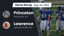 Recap: Princeton  vs. Lawrence  2022