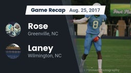 Recap: Rose  vs. Laney  2017