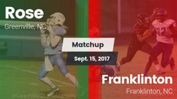 Matchup: Rose vs. Franklinton  2017