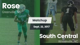 Matchup: Rose vs. South Central  2017