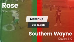 Matchup: Rose vs. Southern Wayne  2017