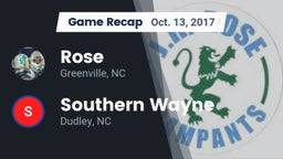 Recap: Rose  vs. Southern Wayne  2017