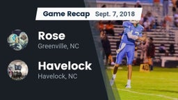 Recap: Rose  vs. Havelock  2018