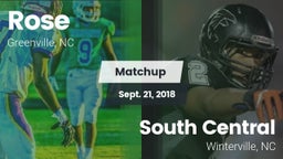 Matchup: Rose vs. South Central  2018