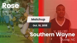 Matchup: Rose vs. Southern Wayne  2018