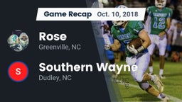 Recap: Rose  vs. Southern Wayne  2018