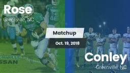 Matchup: Rose vs. Conley  2018
