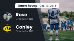 Recap: Rose  vs. Conley  2018