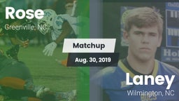 Matchup: Rose vs. Laney  2019