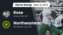 Recap: Rose  vs. Northeastern  2019