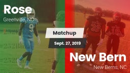 Matchup: Rose vs. New Bern  2019