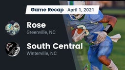 Recap: Rose  vs. South Central  2021
