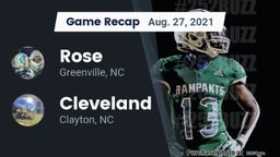 Recap: Rose  vs. Cleveland  2021