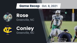 Recap: Rose  vs. Conley  2021