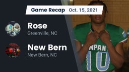 Recap: Rose  vs. New Bern  2021