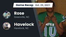 Recap: Rose  vs. Havelock  2021