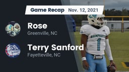 Recap: Rose  vs. Terry Sanford  2021