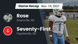 Recap: Rose  vs. Seventy-First  2021