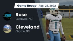 Recap: Rose  vs. Cleveland  2022
