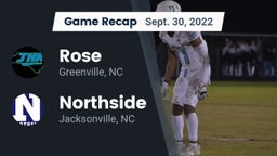 Recap: Rose  vs. Northside  2022