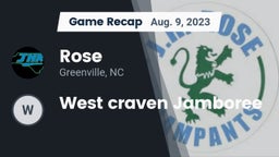 Recap: Rose  vs. West craven Jamboree 2023