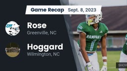Recap: Rose  vs. Hoggard  2023