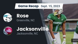 Recap: Rose  vs. Jacksonville  2023