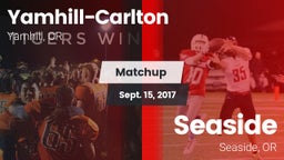 Matchup: Yamhill-Carlton vs. Seaside  2017