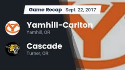 Recap: Yamhill-Carlton  vs. Cascade  2017