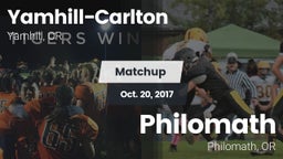 Matchup: Yamhill-Carlton vs. Philomath  2017