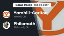 Recap: Yamhill-Carlton  vs. Philomath  2017