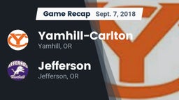 Recap: Yamhill-Carlton  vs. Jefferson  2018