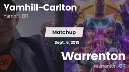 Matchup: Yamhill-Carlton vs. Warrenton  2019
