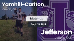 Matchup: Yamhill-Carlton vs. Jefferson  2019