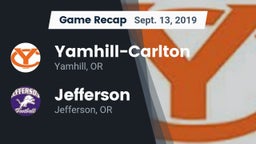 Recap: Yamhill-Carlton  vs. Jefferson  2019
