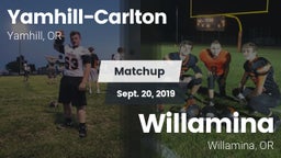 Matchup: Yamhill-Carlton vs. Willamina  2019