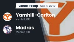 Recap: Yamhill-Carlton  vs. Madras  2019