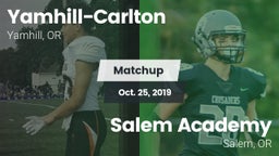 Matchup: Yamhill-Carlton vs. Salem Academy  2019
