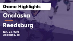 Onalaska  vs Reedsburg Game Highlights - Jan. 24, 2023