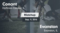 Matchup: Conant  vs. Evanston  2016