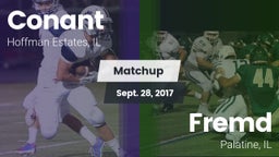 Matchup: Conant  vs. Fremd  2017