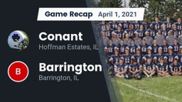 Recap: Conant  vs. Barrington  2021