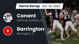 Recap: Conant  vs. Barrington  2023