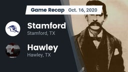 Recap: Stamford  vs. Hawley  2020