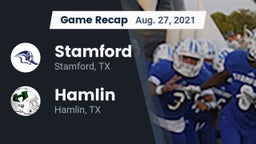 Recap: Stamford  vs. Hamlin  2021