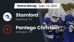 Recap: Stamford  vs. Pantego Christian  2022