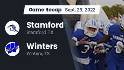 Recap: Stamford  vs. Winters  2022