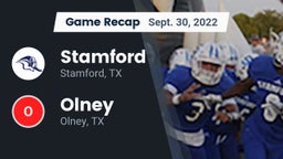 Recap: Stamford  vs. Olney  2022