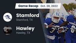 Recap: Stamford  vs. Hawley  2022