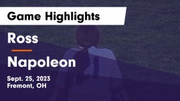 Ross  vs Napoleon Game Highlights - Sept. 25, 2023